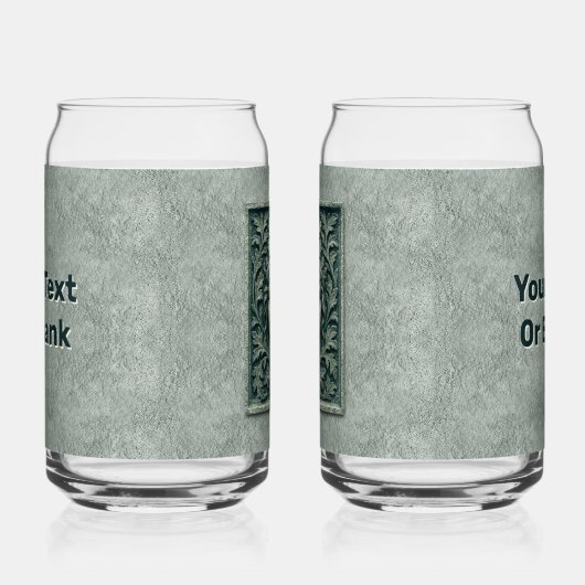 Groene vrouw - Stone Blikvorm Glas (Rechts)