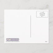 Groene vrouw - Stone Feestdagenkaart (Achterkant)