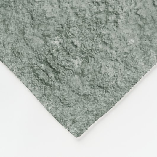 Groene vrouw - Stone Fleece Deken (Hoek)