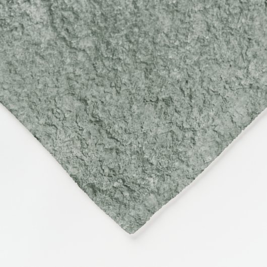Groene vrouw - Stone Fleece Deken (Hoek)