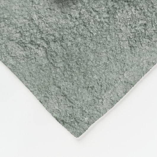 Groene vrouw - Stone Fleece Deken (Hoek)