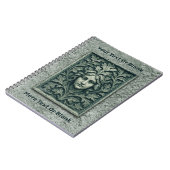 Groene vrouw - Stone Notitieboek (Linkerzijde)