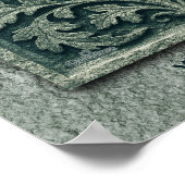 Groene vrouw - Stone Poster (Hoek)