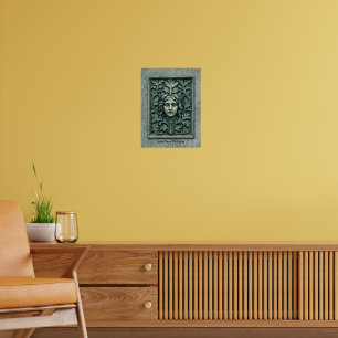 Groene vrouw - Stone Poster