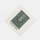 Groene vrouw - Stone Servet (Hoek)