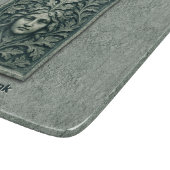 Groene vrouw - Stone Snijplank (Hoek)