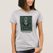 Groene vrouw - Stone T-shirt (Voorkant)
