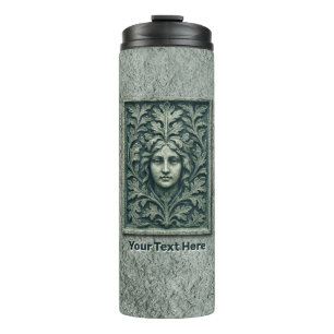 Groene vrouw - Stone Thermosbeker
