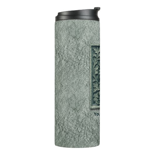 Groene vrouw - Stone Thermosbeker (Gedraaid links)