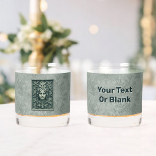 Groene vrouw - Stone Whisky Glas
