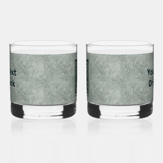 Groene vrouw - Stone Whisky Glas (Rechts)