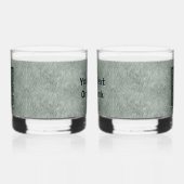 Groene vrouw - Stone Whisky Glas (Links)