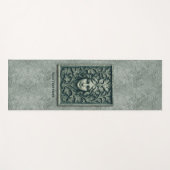 Groene vrouw - Stone Yogamat (Voorkant (horizontaal))