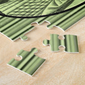  groene vrouwen puzzel (Zijkant)