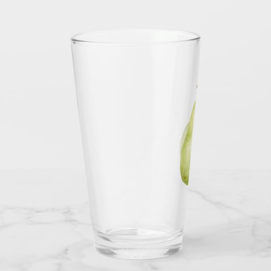 Groene Vrucht Peer Glas (Rechts)