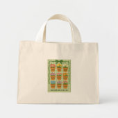 Groene vrucht van de Geest Mini Tote Bag (Voorkant)