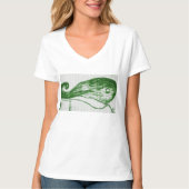 groene walvis t-shirt (Voorkant)