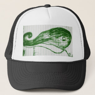 groene walvis trucker pet