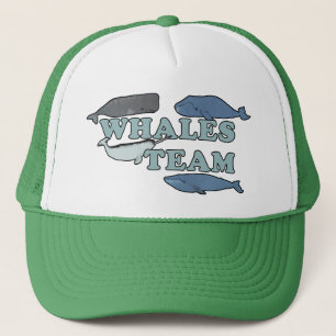 Groene walvisvaart trucker pet