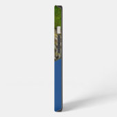 Groene Wang Conure iPhone Hoesje (Linkerkant)