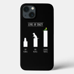 Groene Wang Conure Niveau van Crazy Conure Case-Mate iPhone Case