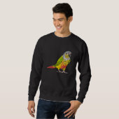 Groene Wang Conure Papegaai Vogel Conure 1 Trui (Voorkant volledig)