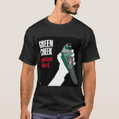 Groene wang: Idiot van Avian (Turquoise) T-shirt (Voorkant)