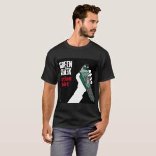 Groene wang: Idiot van Avian (Turquoise) T-shirt