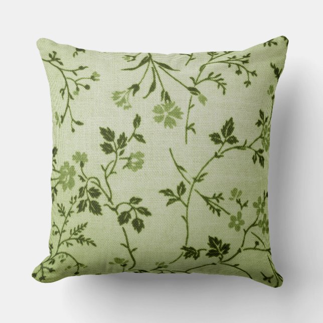 Groene Warm Gift Slaapkamer Design Kussen (Voorkant)