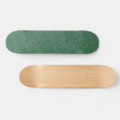 Groene waterdruppels persoonlijk skateboard (Horizontaal)