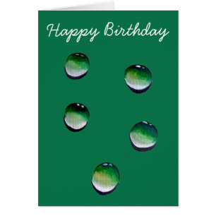 Groene waterdruppels, waterkunst