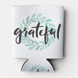 Groene waterkleur Grateful Wreatful Herfst Gratitu Blikjeskoeler