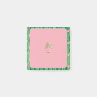 groene watermeloen gnoom post-it® notes