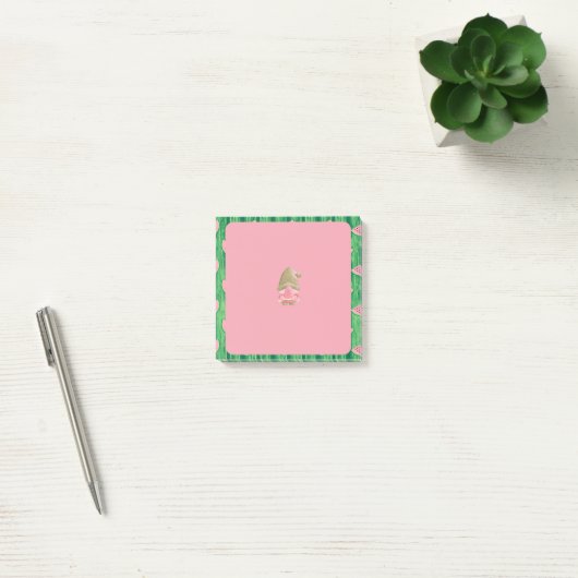groene watermeloen gnoom post-it® notes (Kantoor)