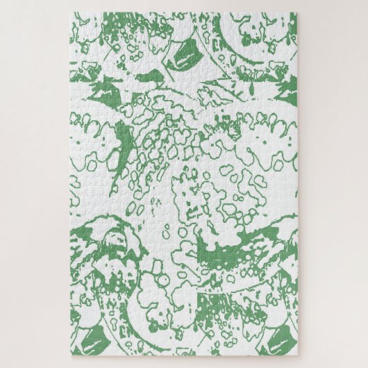 Groene Waterpuzzel Legpuzzel (Verticaal)