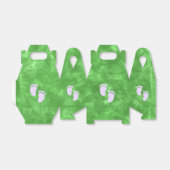 Groene Waterverf Baby shower Aangepast Bedankdoosjes (Uitgevouwen)