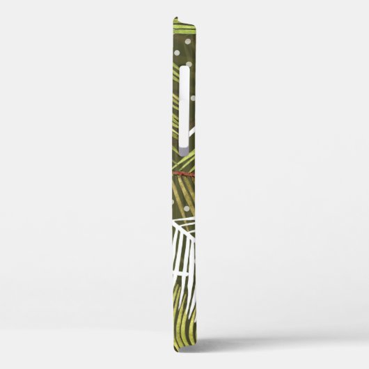 Groene Waterverf bladeren: naadloze illustratie Case-Mate iPhone Case (Achterkant / Links)