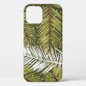 Groene Waterverf bladeren: naadloze illustratie Case-Mate iPhone Case (Achterkant)