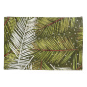 Groene Waterverf bladeren: naadloze illustratie Kussensloop (Achterkant)