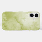 Groene Waterverf Case-Mate iPhone Case (Achterkant (horizontaal))