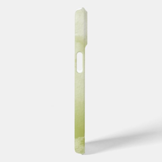 Groene Waterverf Case-Mate iPhone Case (Achterkant / Rechts)