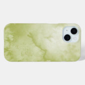 Groene Waterverf Case-Mate iPhone Case (Achterkant (horizontaal))