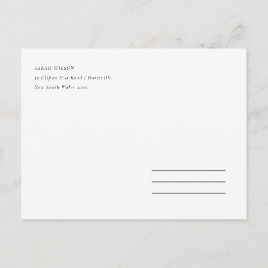 GROENE WATERVERF DESERT CACTUS BEWAREN DE DATUM AANKONDIGINGSKAART (Achterkant)