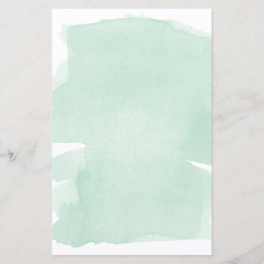 Groene Waterverf Gold kent het mama-to-be-spel (Achterkant)