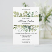 Groene Waterverf Kaart (Staand voorkant)