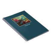 Groene Waterverf libel Notitieboek (Rechterzijde)