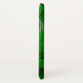 Groene Waterverf Mashup Apple iPhone X Hoesje (Achterkant / rechts)