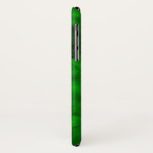 Groene Waterverf Mashup Apple iPhone X Hoesje (Achterkant/links)