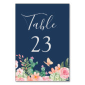 Groene Waterverf met bloemen Kaart (Voorkant)