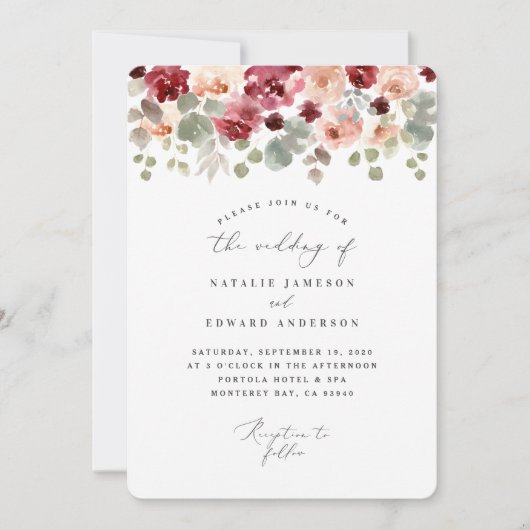 Groene waterverf met Bourgogne Kaart (Voorkant)